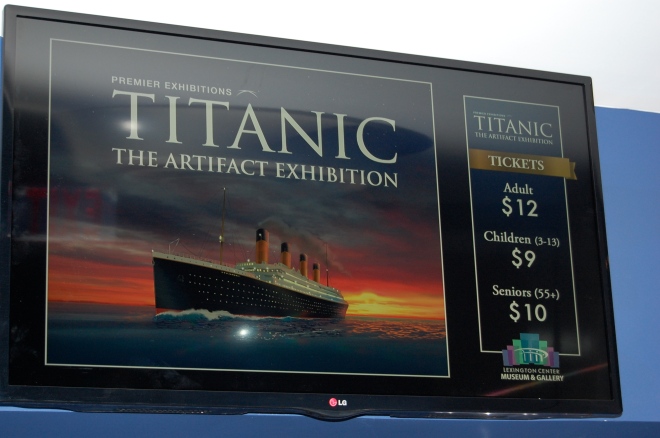 Titanic sign